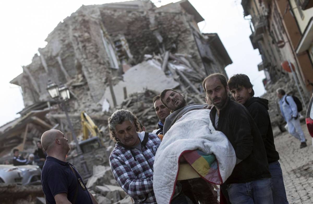 Román áldozatokat is szedett az itáliai földmozgás