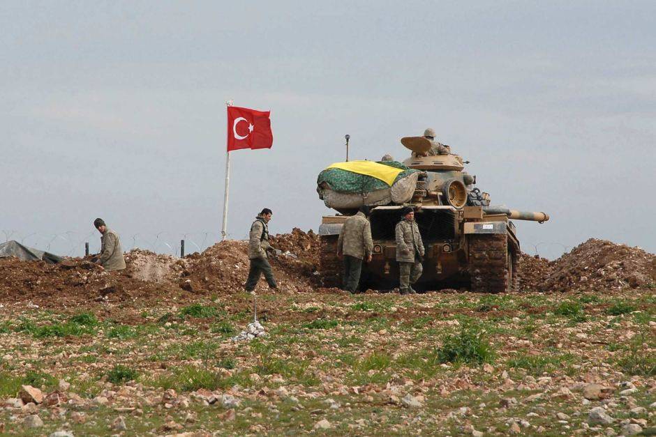 Folytatódik a török hadsereg szíriai hadművelete