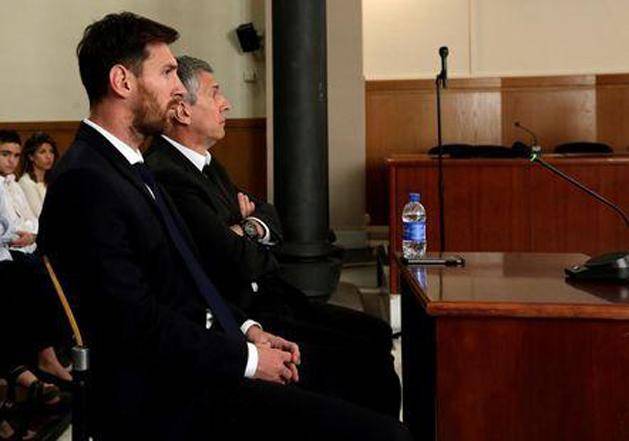 Jogerős Lionel Messi börtönbüntetése