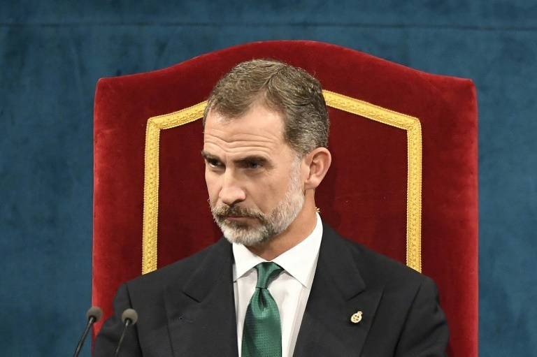 Elfogadhatatlannak tartja a katalán kiválást a spanyol uralkodó