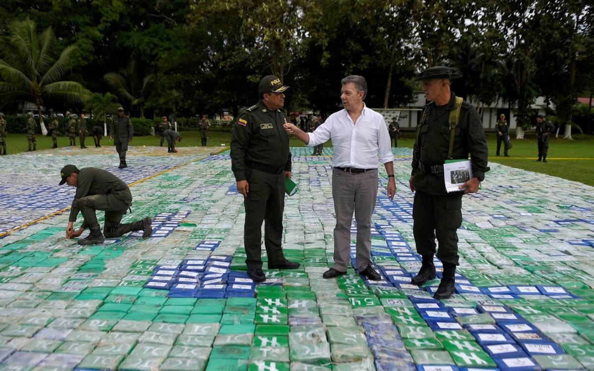 Tizenkét tonna tiszta kokaint foglaltak le Kolumbiában