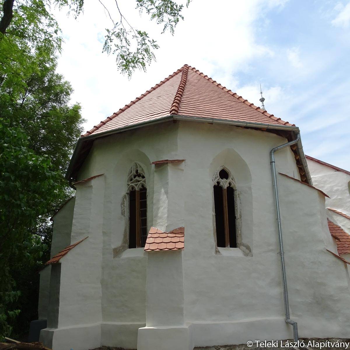 Tatárfej helyett Szent Kristóf-ábrázolás lehet a magyar támogatásból felújított küküllővári templom kuriózuma
