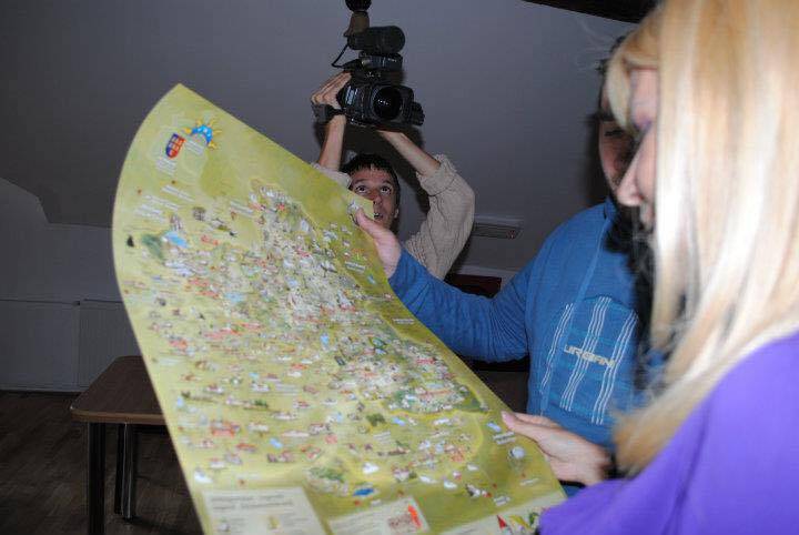 Udreának kifejezetten tetszett a MOL inkriminált Legendárium-térképe