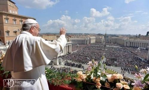 Ferenc pápa arra biztatta az embereket, tartsanak ki a hitben