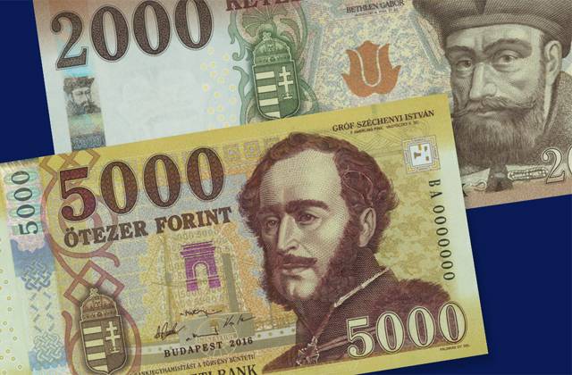 Szerdán kerül forgalomba az új 2 és 5 ezer forintos bankjegy