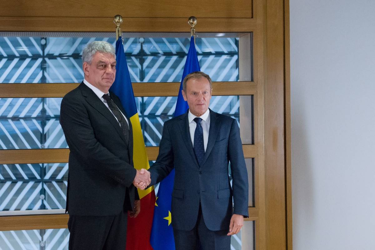 Tusk az európai értékeket ajánlotta a román kormányfő figyelmébe