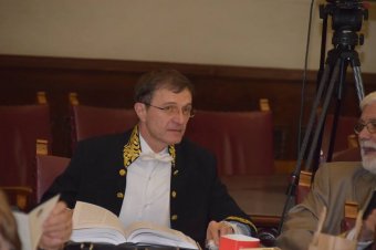 A román nyelv egységes voltáról „világosította fel” szerb kollégáját a Román Akadémia elnöke
