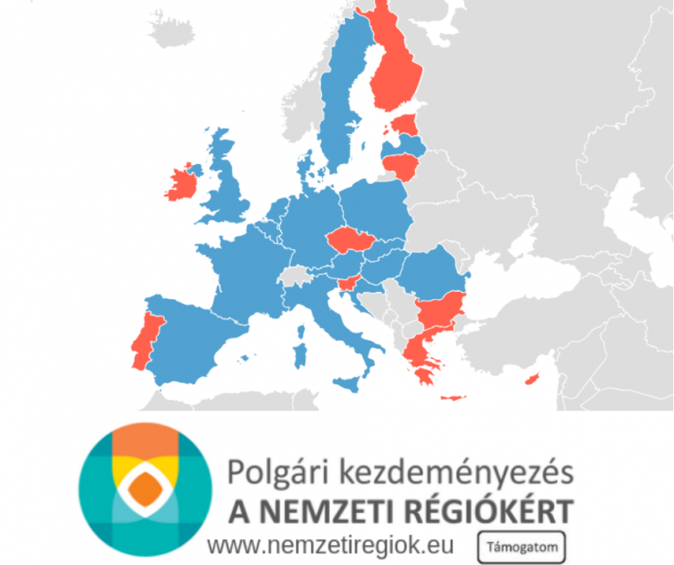 Online is aláírható a nemzeti régiókról szóló európai polgári kezdeményezés