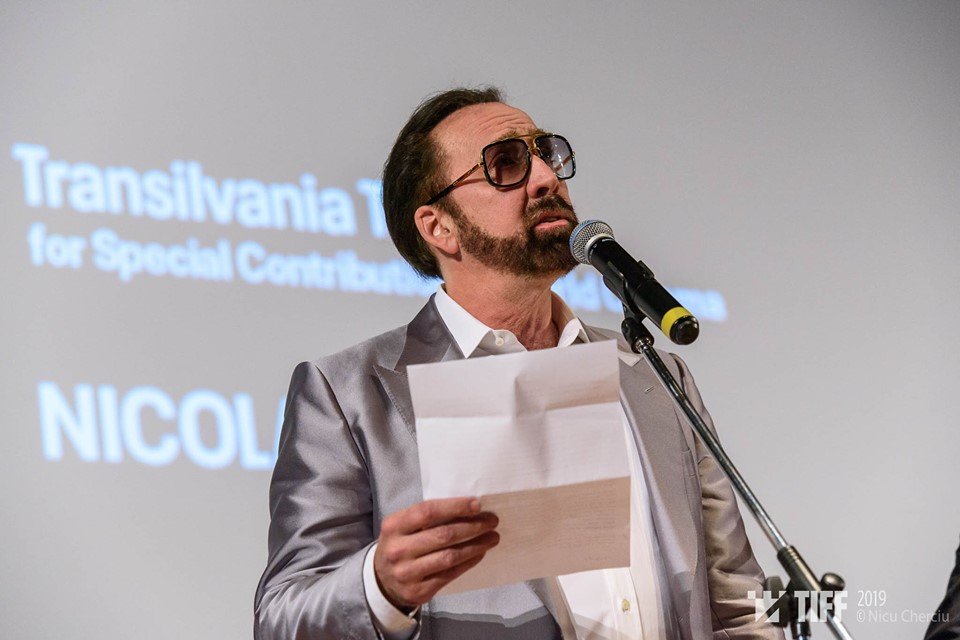 Nicolas Cage Kolozsváron: „egy színész számára a legnagyobb ajándék a képzelőerő”