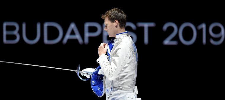 Szatmári András ezüstérmes lett a budapesti vívó-világbajnokságon