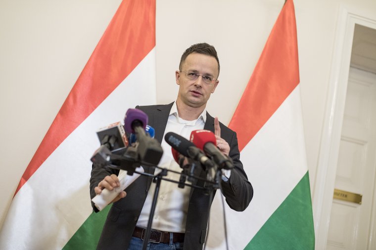 Szijjártó Péter külügyminiszter szerint eltúlzott és hisztérikus a szlovák diplomácia reagálása