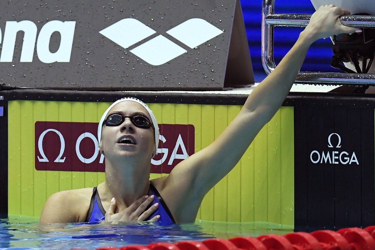 Kapás Boglárka aranyérmet szerzett 200 méter pillangón a vizes világbajnokságon