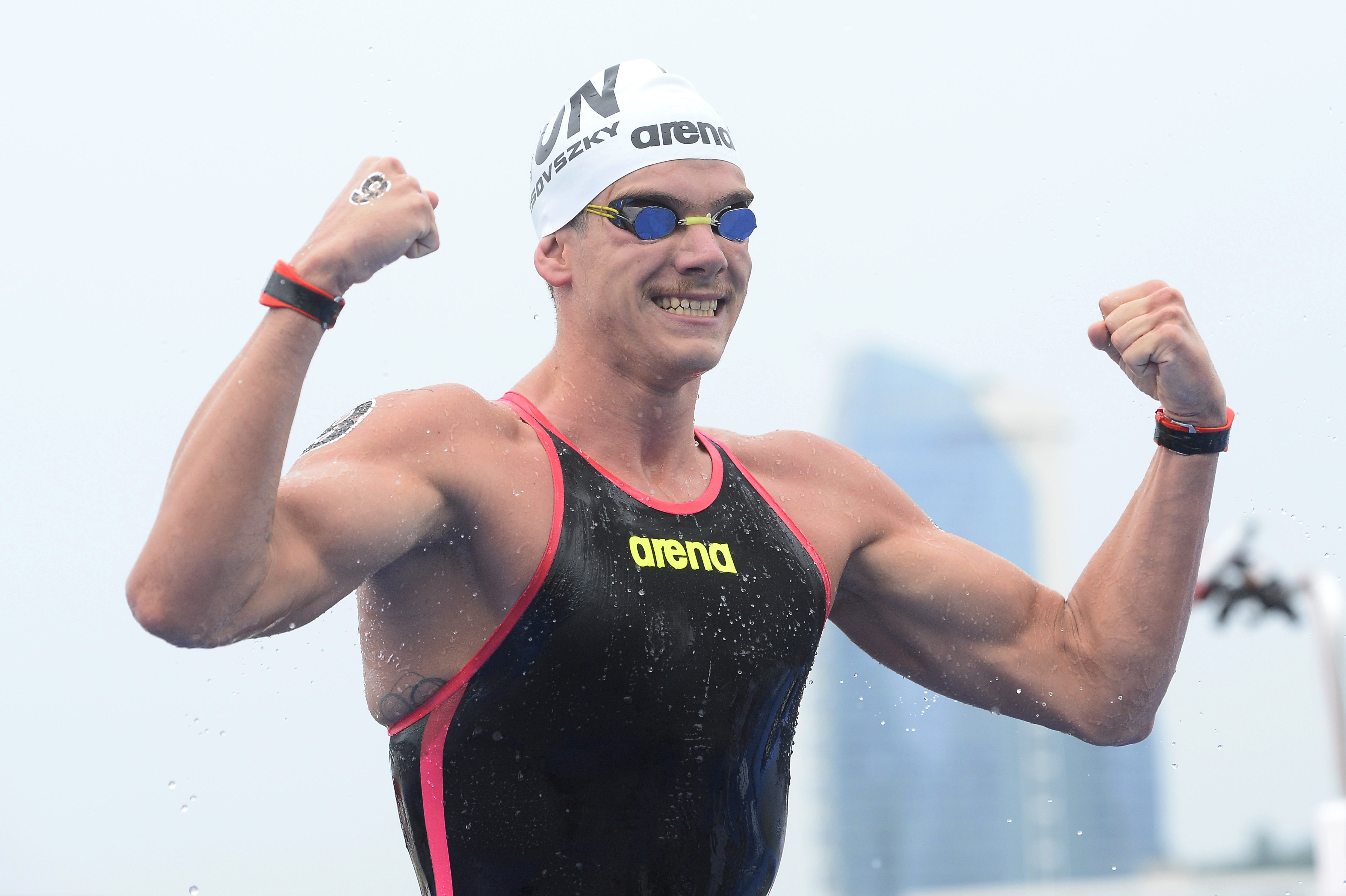 Vizes vb: Rasovszky Kristóf aranyérmes a nyíltvízi úszás 5 kilométeres távján
