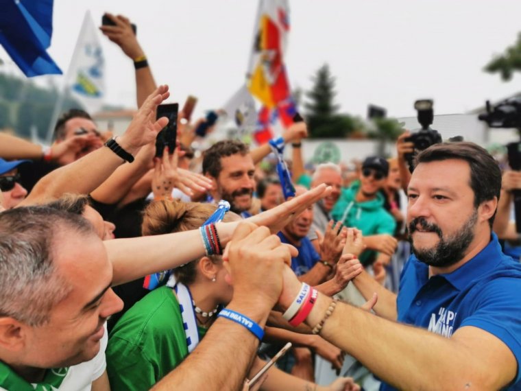 Salvini ellenállásra szólítja az olaszokat, szerinte a Conte-kormány elárulta Itáliát