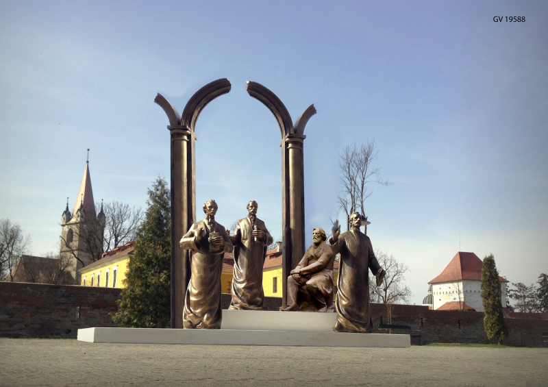 Román szoborcsoporttal „őriztetné” Florea a marosvásárhelyi várat