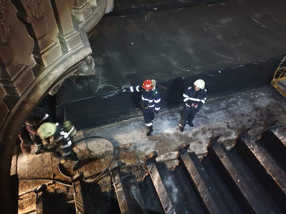 Tűz ütött ki a szatmárnémeti Láncos templomban