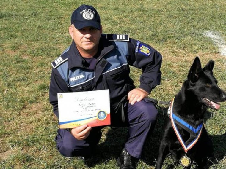 „Segédmancsot” nyújt a román rendőrségnek Teba, Bandi Zoltán gyilkosfogó kutyája