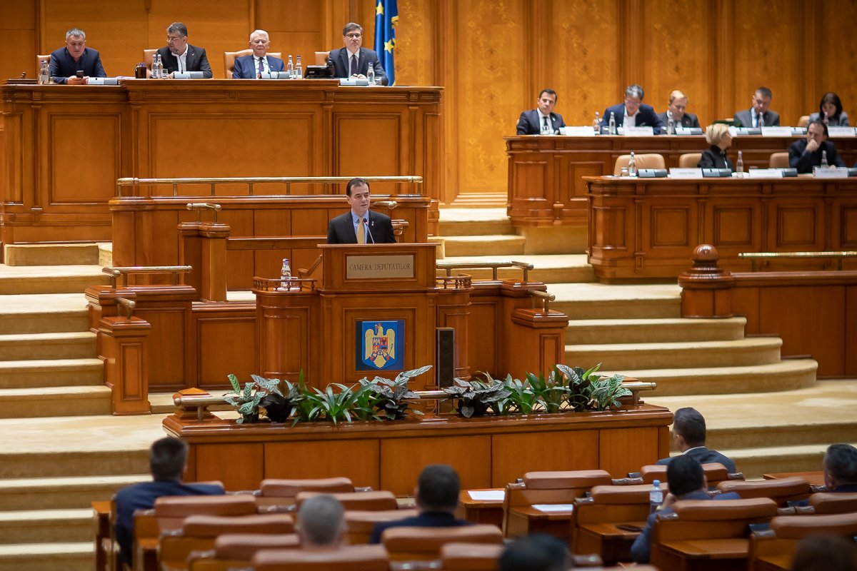 Felelősségvállalást jelentett be a jövő évi költségvetésre Ludovic Orban miniszterelnök