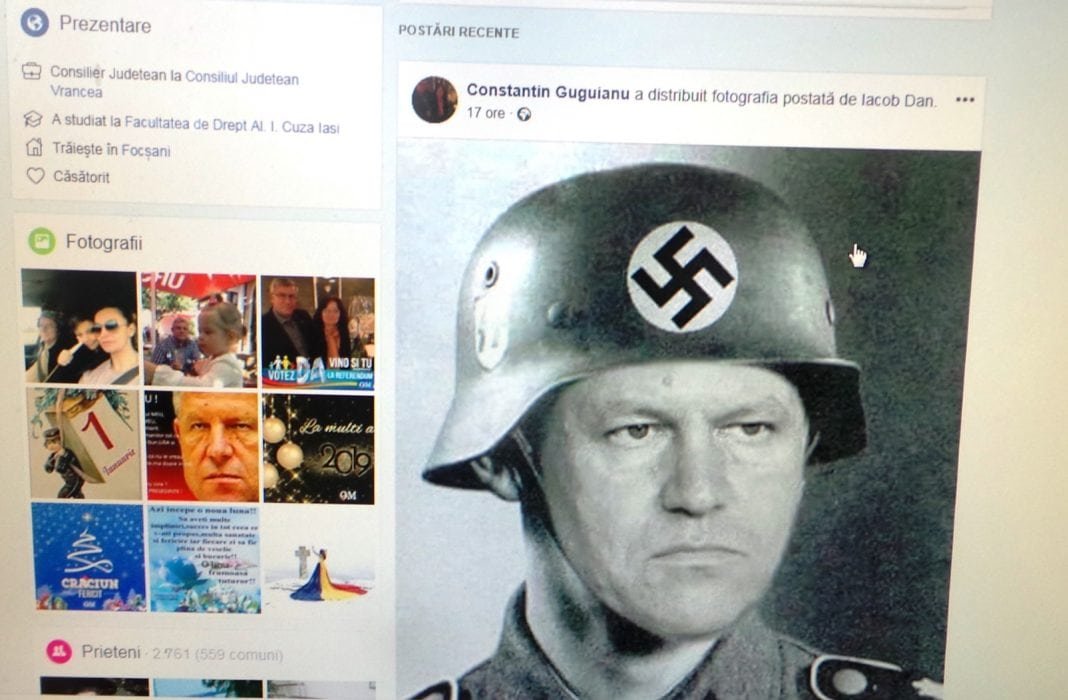 Bűnvádi eljárás indult a Klaus Johannist náciként ábrázoló fotót megosztó volt tanácsos ellen