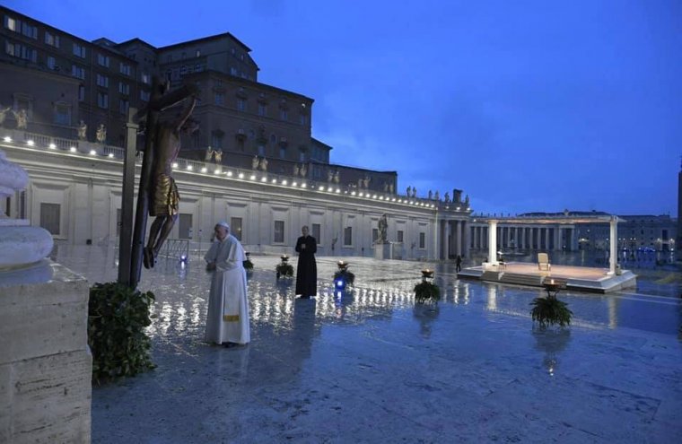 Idén is hívők nélkül zajlik a húsvét a Vatikánban a koronavírus-járvány miatt