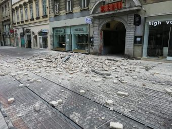 Földrengés rázta meg Horvátországot
