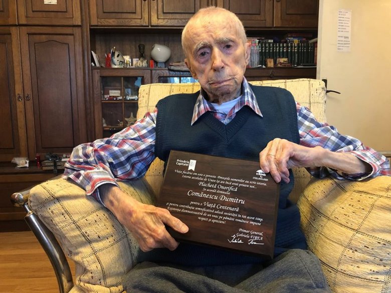 A bukaresti Dumitru Comănescu a legidősebb férfi a világon