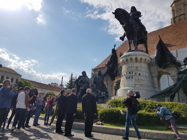 Csendőrök árgus tekintete övezte a trianoni megemlékezést Kolozsváron