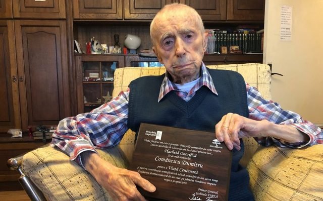 Elhunyt Dumitru Comănescu, a világ legidősebb férfija