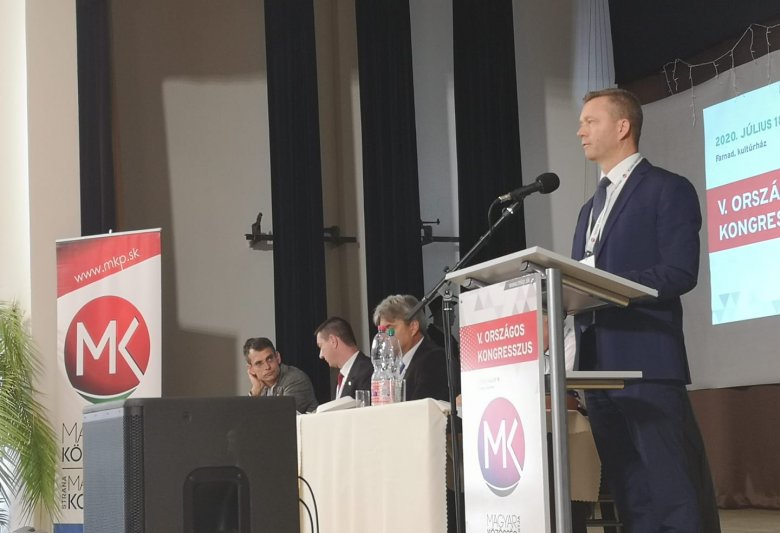 Forró Krisztián lett a felvidéki Magyar Közösség Pártjának új elnöke