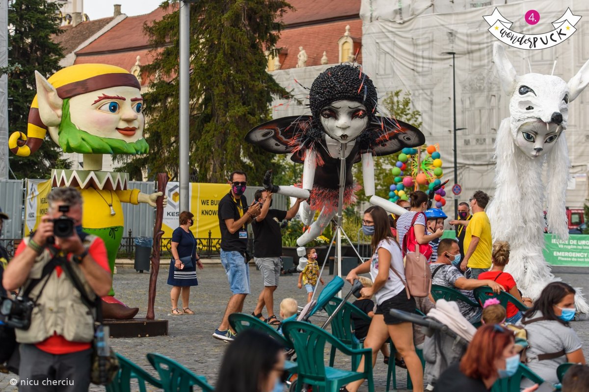 Külföldi társulatok is fellépnek a WonderPuck Utcaszínház Fesztiválján Kolozsváron