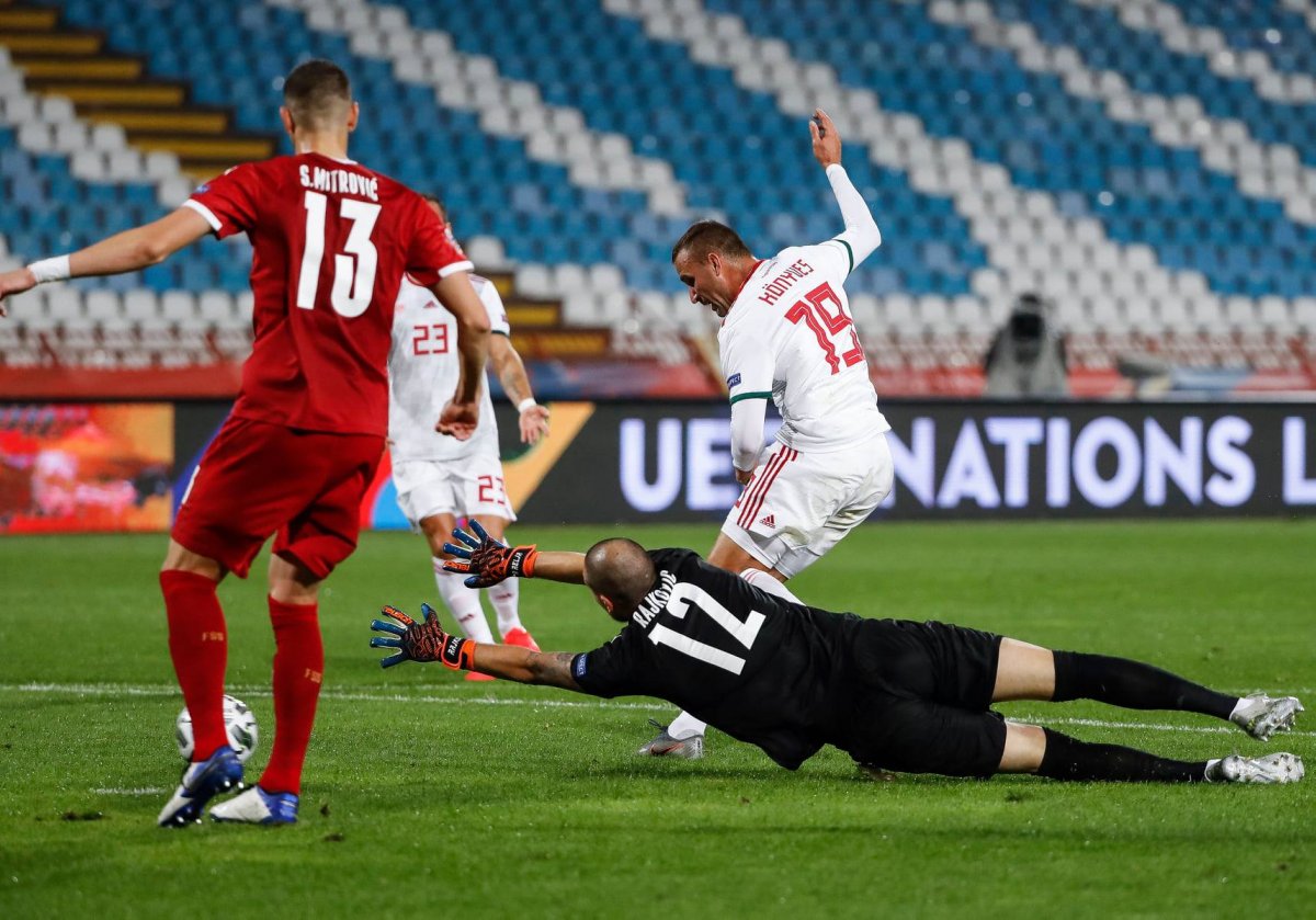 Nincs megállás: Szerbiát is legyőzte a magyar fociválogatott