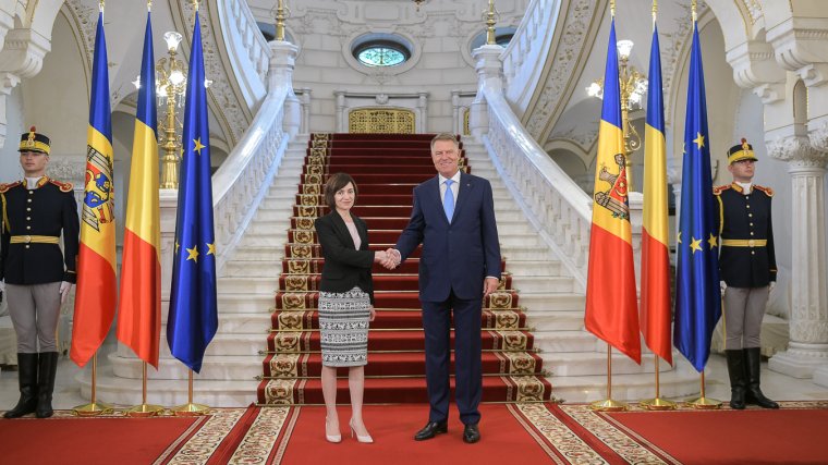 A Moldovai Köztársaságba látogatott Klaus Iohannis államfő