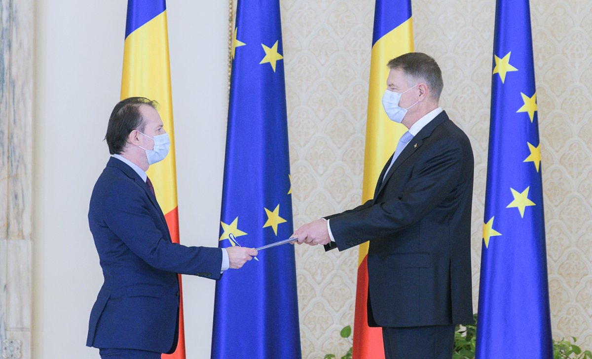 Kormányválság: megbeszélésre hívta Klaus Iohannis államfő Florin Cîţu miniszterelnököt
