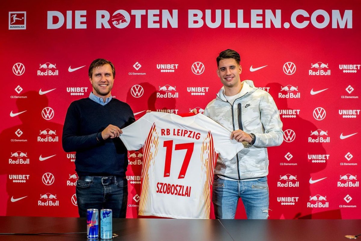 Erősödik a magyar kontingens: Szoboszlai Dominik az RB Leipzighez igazolt