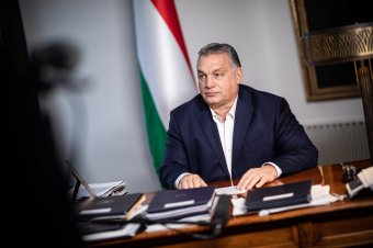 Az ukrán helyzetről tárgyalt az Európai Tanács elnökével Orbán Viktor magyar kormányfő
