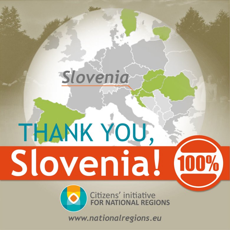 Nemzeti régiók: Szlovéniában is összegyűltek az aláírások, nyolcra nőtt a „kizöldült” országok száma