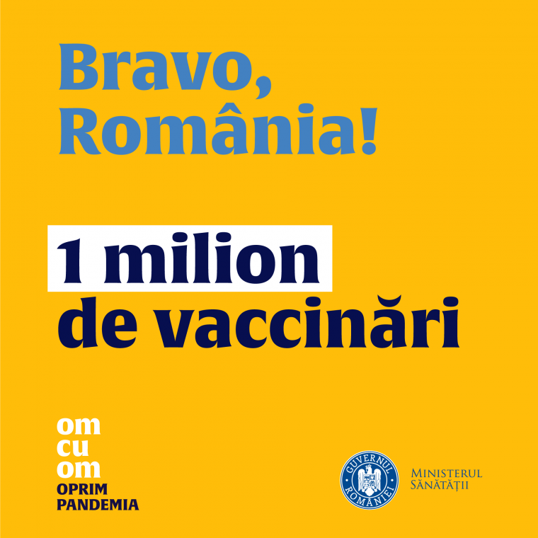 Elfogyott már egymillió adag vakcina Romániában, újabb egymillióan regisztráltak oltásra