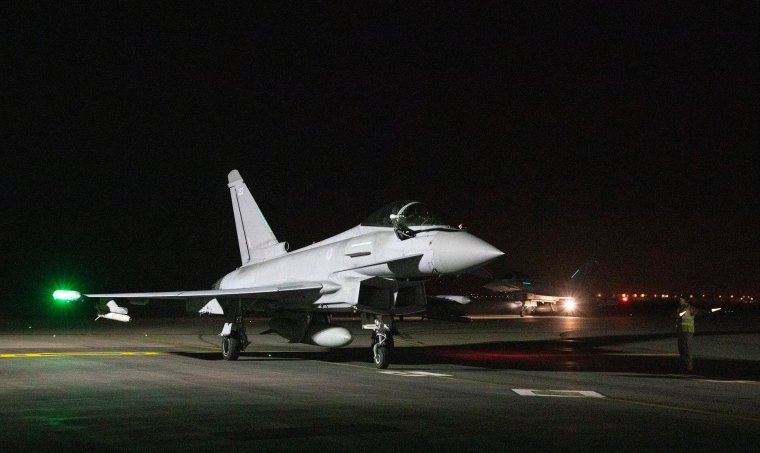 Négy brit vadászgép érkezett járőrszolgálatra a konstancai Mihail Kogălniceanu légibázisra