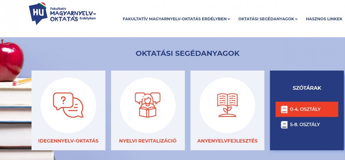 Román–magyar szószedetek készültek fakultatív magyar oktatásban részt vevő diákok számára