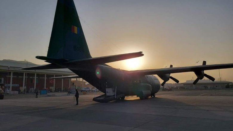 Újabb humanitárius segélyszállítmányt vitt Szíriába a román légierő egyik gépe