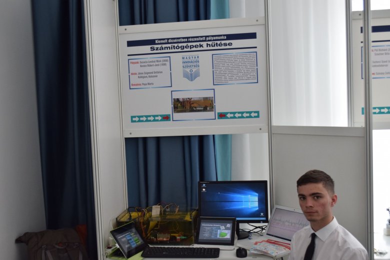 Egy kolozsvári diák forradalmasítaná a számítógépek hűtési rendszerét egyedi találmányával