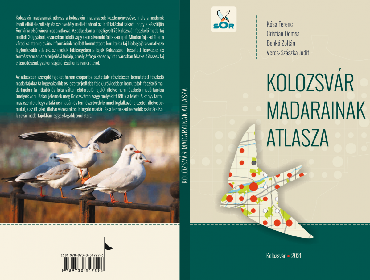 Hiánypótló kézikönyv Kolozsvár madarairól: a szárnyasok védelmére is felhívja a figyelmet a „nyolckezes” atlasz