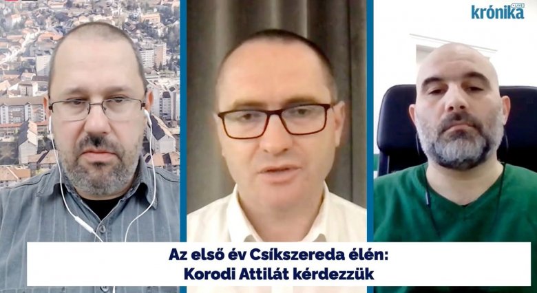 „Hangosabb” csíkszeredaiak, élhetőbb város: mérleget vont a Krónika Live-ban Korodi Attila polgármester
