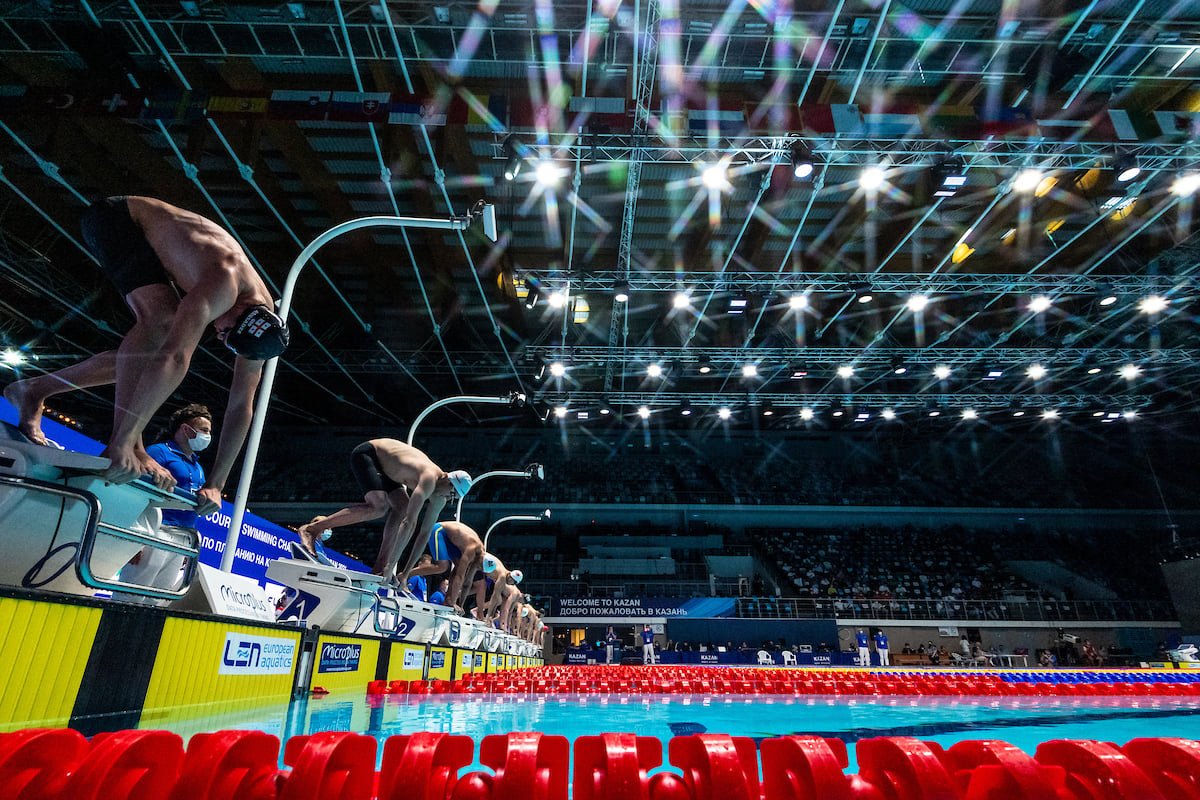 Szabó Szebasztián világcsúccsal aranyérmes 50 méter pillangón a rövidpályás úszó Eb-n