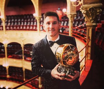 Lionel Messi hetedszer érdemelte ki az Aranylabdát
