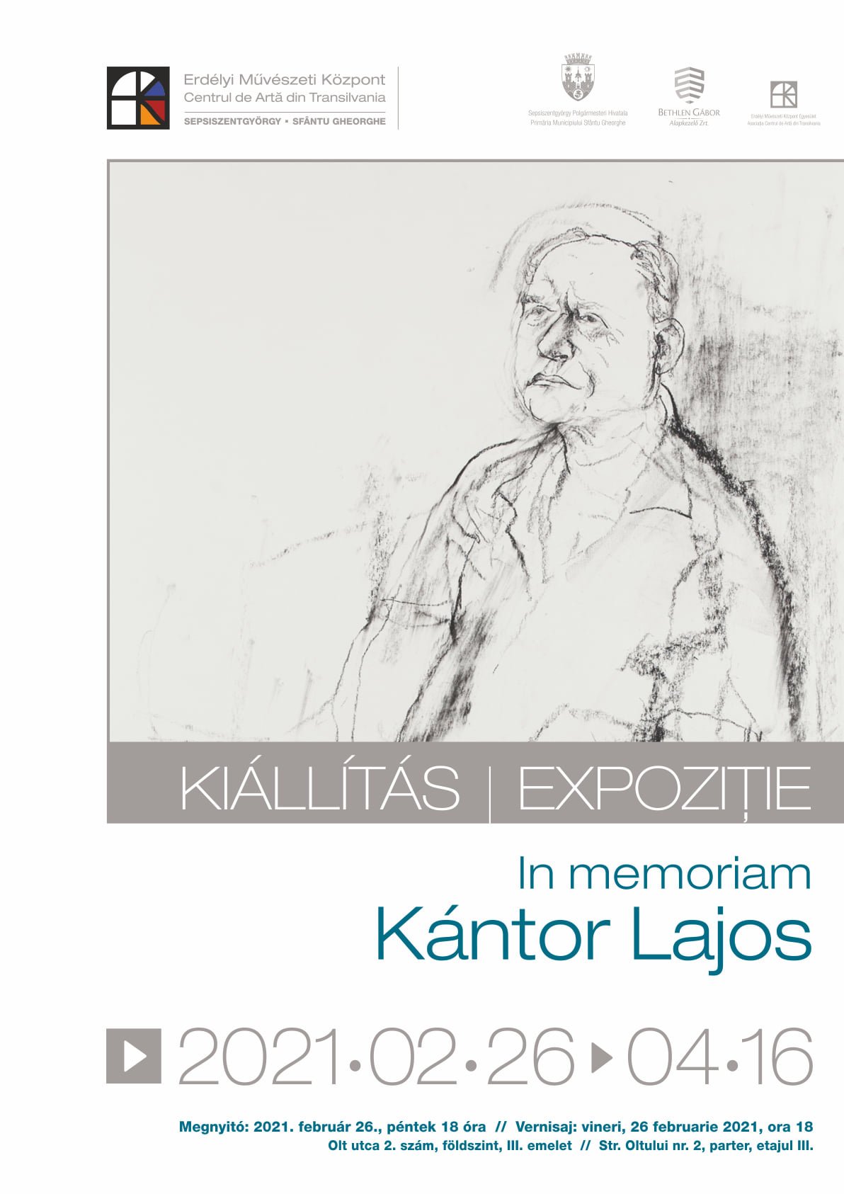 Aki tágította a kánont: kiállítás nyílik Kántor Lajos emlékére a sepsiszentgyörgyi Erdélyi Művészeti Központban