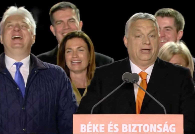 Orbán Viktor: akkora győzelmet arattunk, hogy a Holdról is látszik