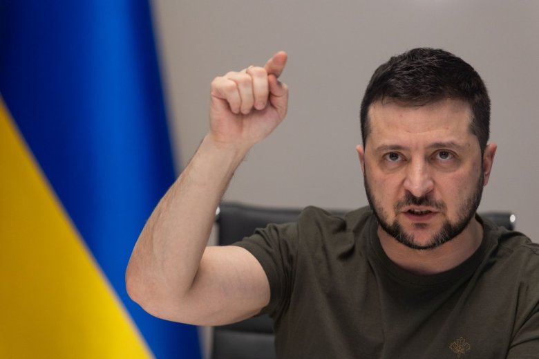Zelenszkij jóslata szerint az ukrán kikötők blokádja migrációs válságot és tüntetéseket okoz Európában
