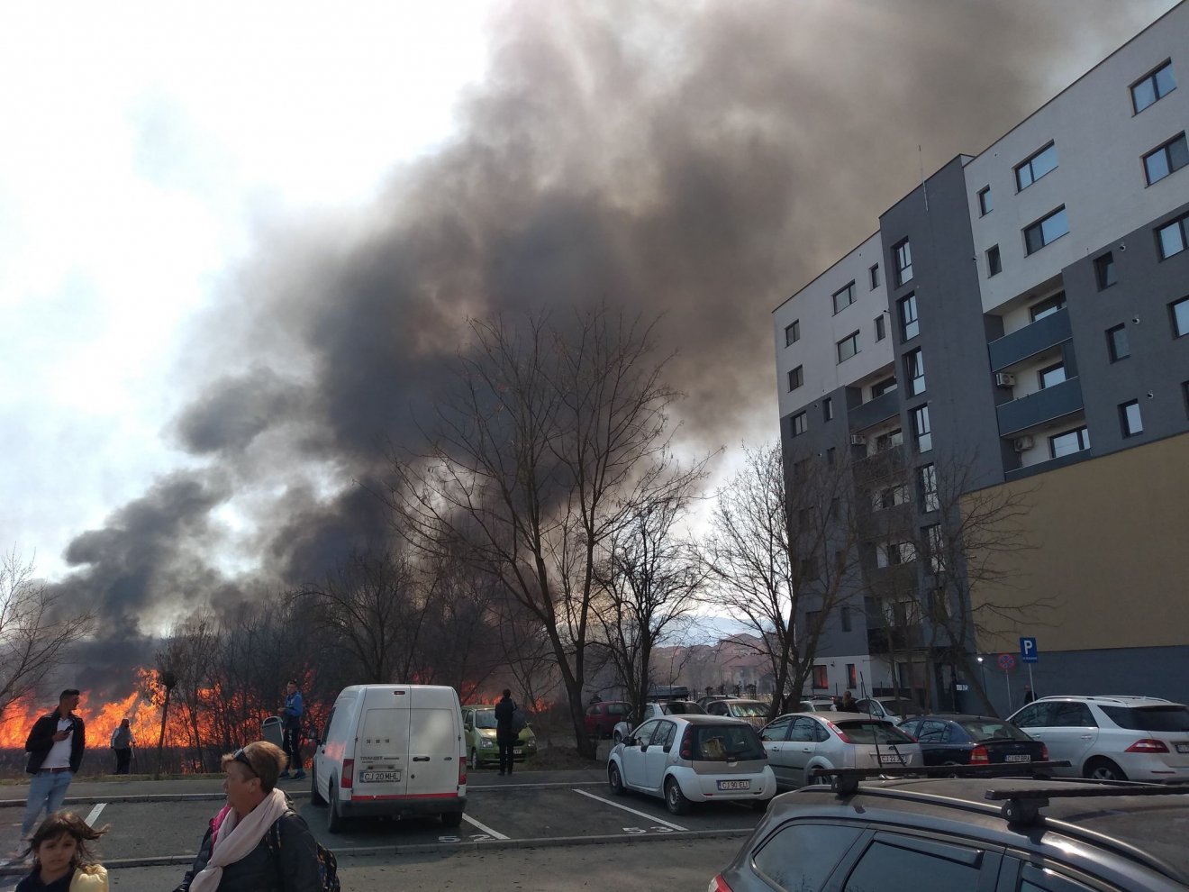 Tarlótűz pusztított Kolozsvár egyik leglakottabb városnegyedében
