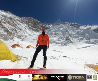 Kancsendzönga-expedíció: Varga Csaba nagyváradi hegymászó megindította a csúcstámadást
